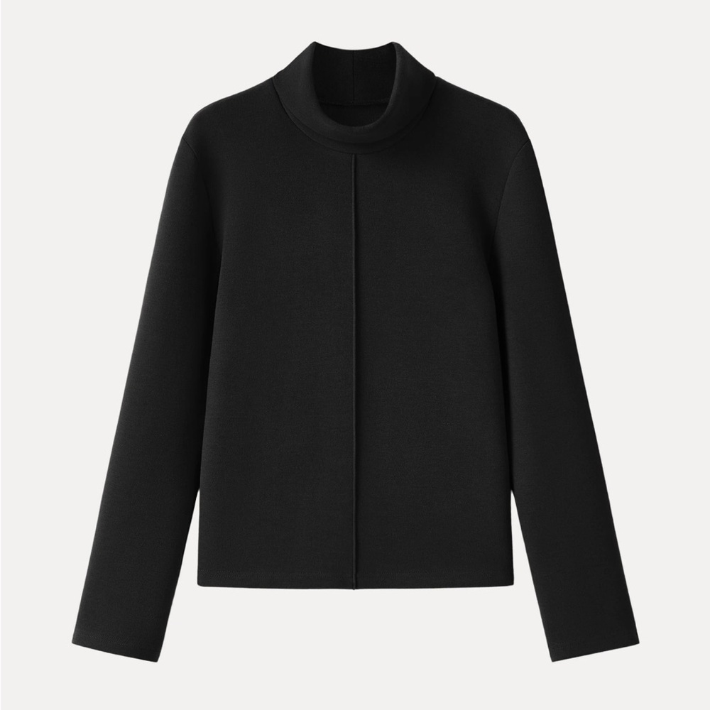OGL FuzzLuxe Turtleneck Long Sleeve Top Black Size XS